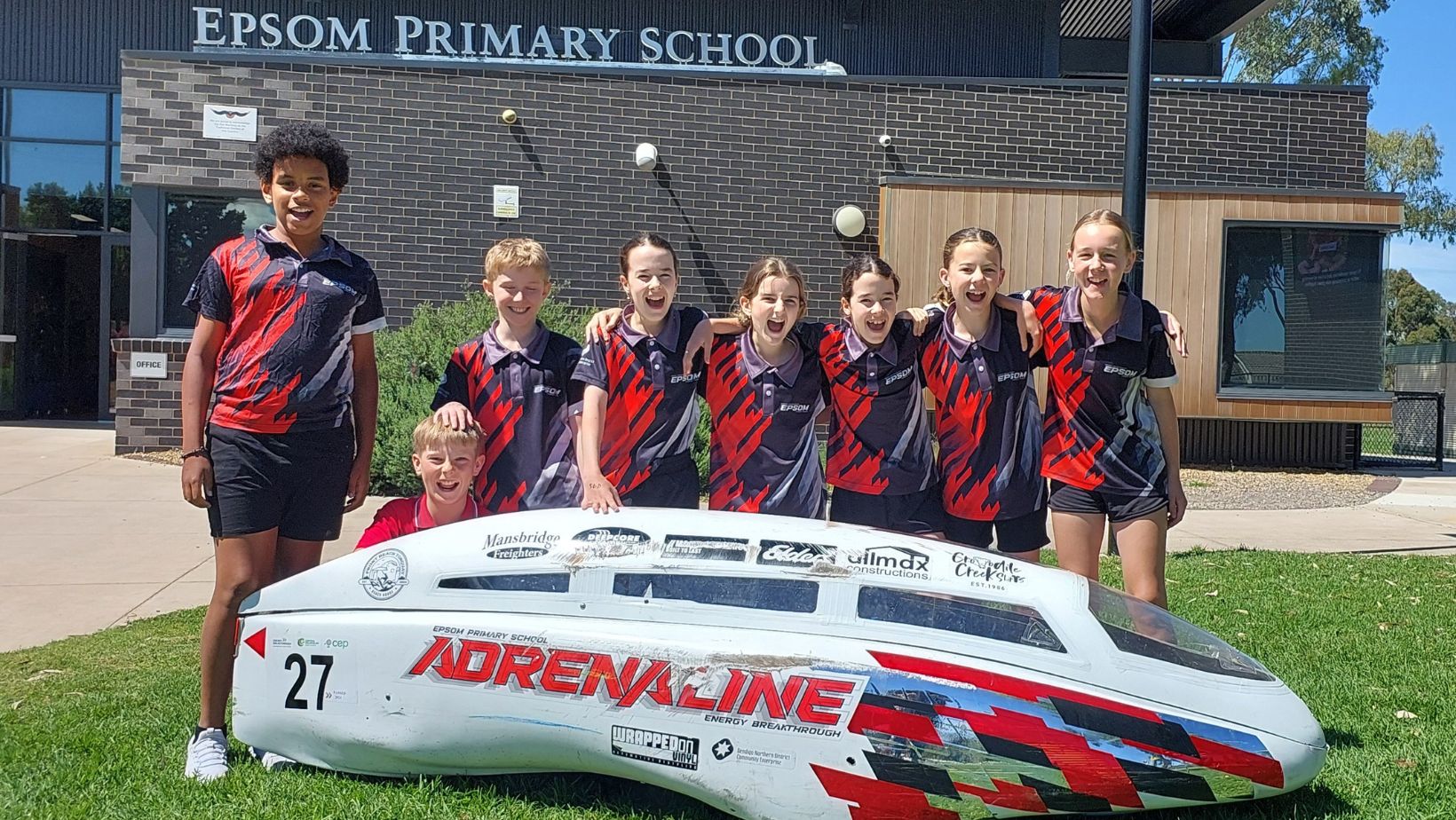 Epsom Primary School's Energy Breakthrough team